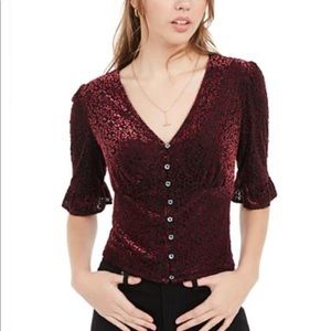 American Rag Velvet Top